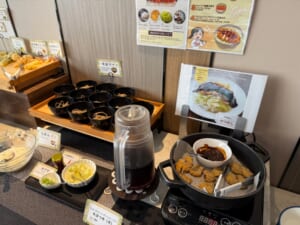 たびのホテルlit松本(TABINO HOTEL lit MATSUMOTO)ー朝食ビュッフェ