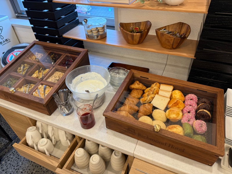 リッチモンドホテル山形駅前(Richmond Hotel Yamagata)ー朝食ビュッフェ