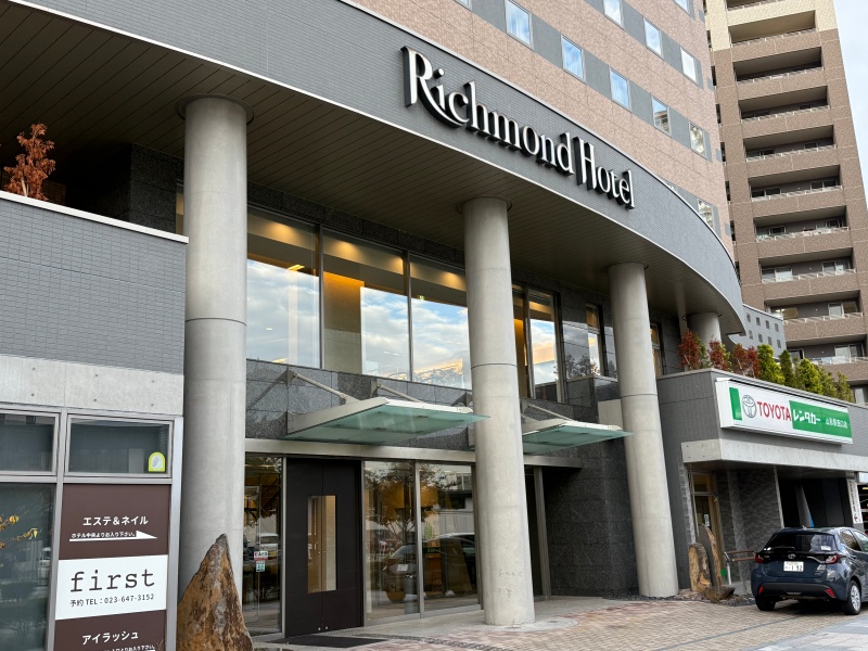 リッチモンドホテル山形駅前(Richmond Hotel Yamagata)ー外観