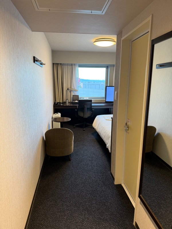 リッチモンドホテル山形駅前(Richmond Hotel Yamagata)ー客室（シングル）内の雰囲気