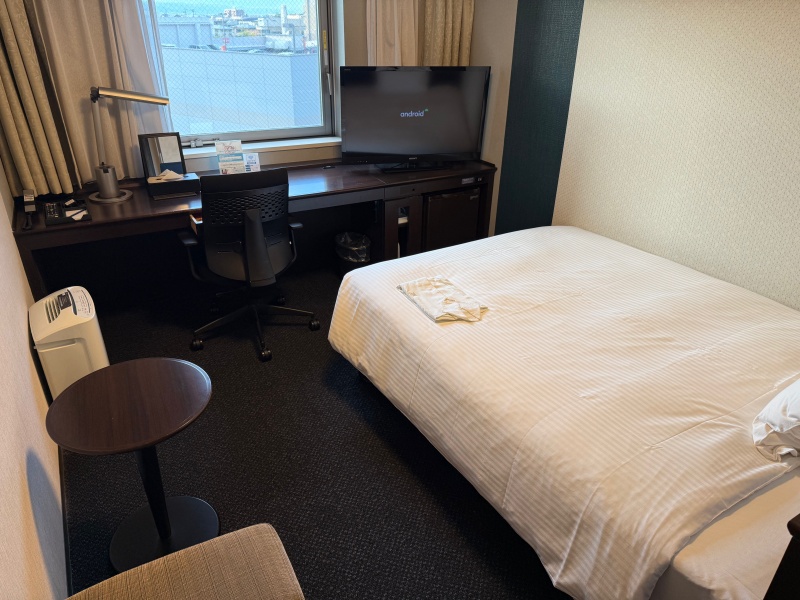 リッチモンドホテル山形駅前(Richmond Hotel Yamagata)ー客室（シングル）内の雰囲気
