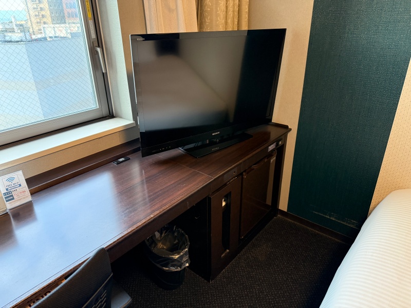 リッチモンドホテル山形駅前(Richmond Hotel Yamagata)ー客室（シングル）内の雰囲気