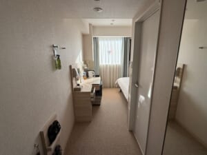 ベッセルホテルカンパーナ名古屋(Vessel Hotel Campana Nagoya)ー客室内の雰囲気