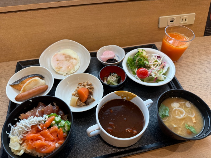 ドーミーインEXPRESS仙台シーサイド(Dormy Inn Express Sendai Sea Side)ー朝食ビュッフェ