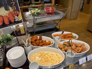 ドーミーインEXPRESS仙台シーサイド(Dormy Inn Express Sendai Sea Side)ー朝食ビュッフェ