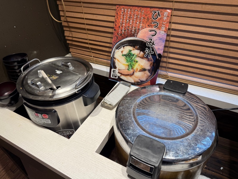 スーパーホテル盛岡(Super Hotel Morioka)ー朝食ビュッフェ