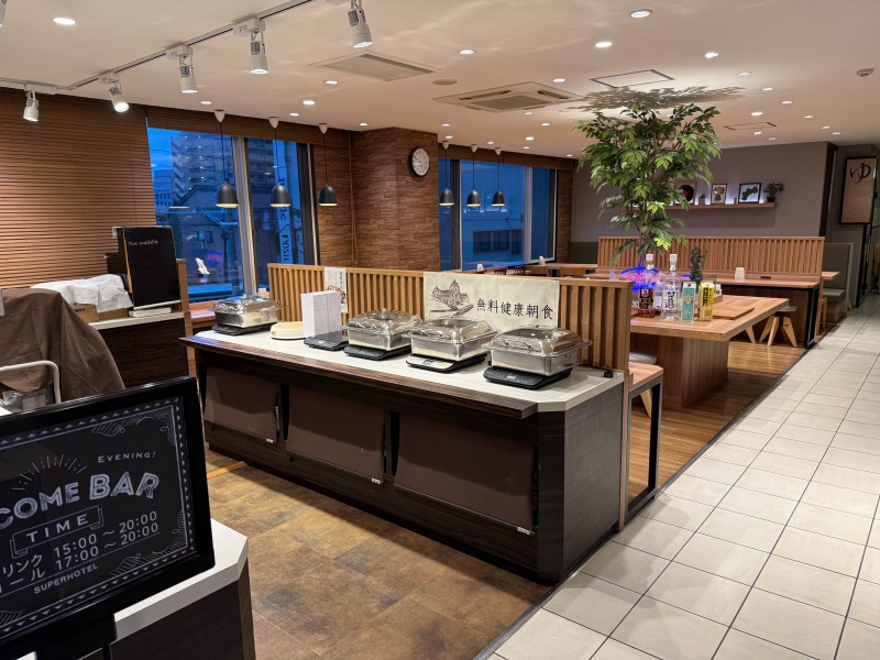 スーパーホテル盛岡(Super Hotel Morioka)ーロビー