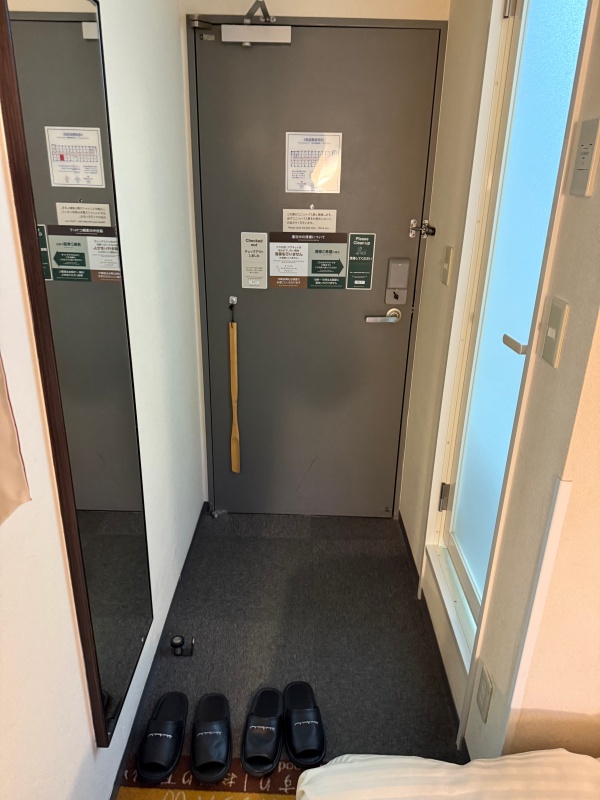 スーパーホテル盛岡(Super Hotel Morioka)ー客室内の雰囲気