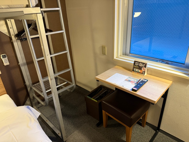 スーパーホテル盛岡(Super Hotel Morioka)ー客室内の雰囲気