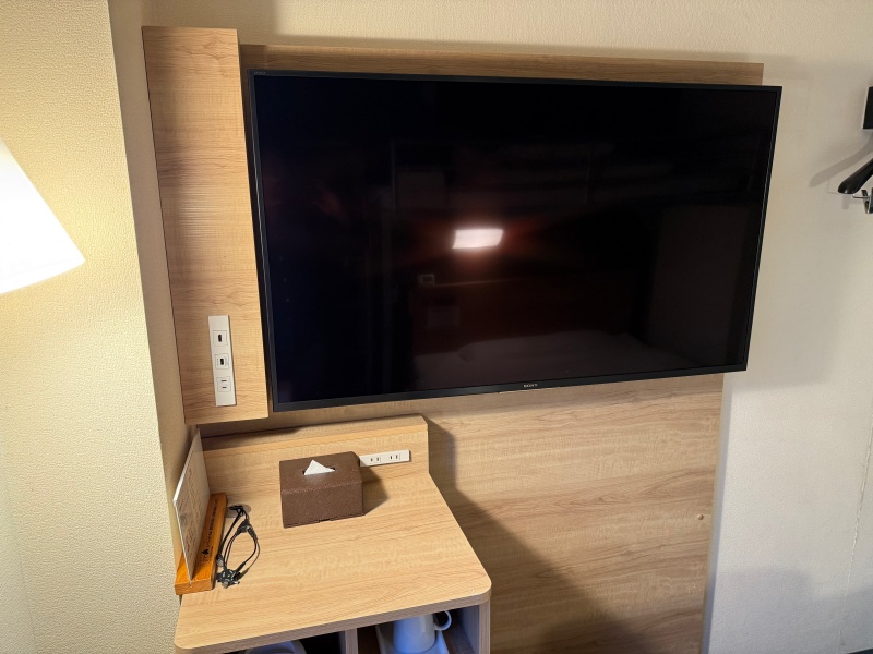 スーパーホテル盛岡(Super Hotel Morioka)ー客室内の雰囲気