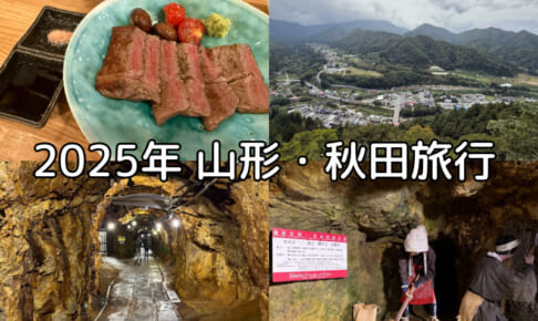 2025年山形・秋田旅行まとめ