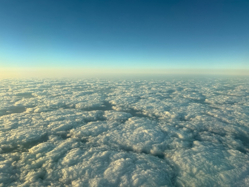 エバー航空(成田=台北便:BR197 B787-1000)-着陸