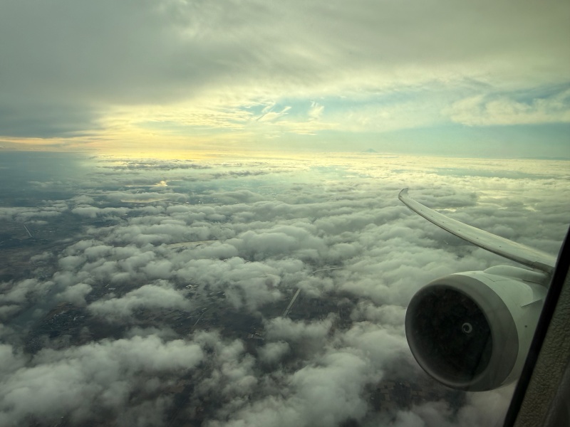 エバー航空(成田=台北便:BR197 B787-1000)-離陸