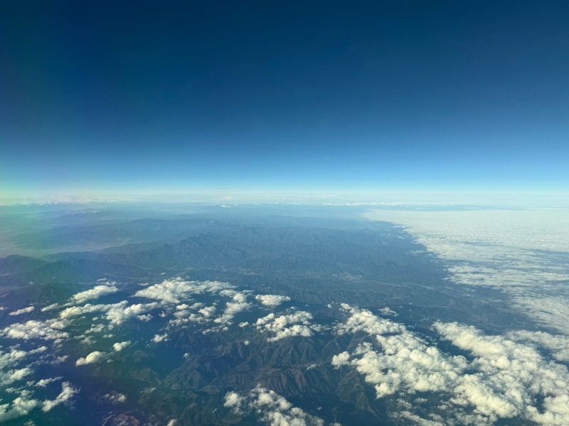 エバー航空(成田=台北便:BR197 B787-1000)-離陸