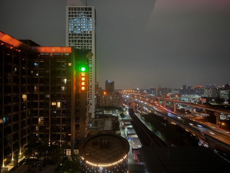 フォーポイントバイシェラトン林口(Four Points by Sheraton Linkou)ー客室内からの眺め