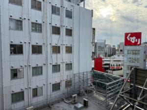 名古屋金山ホテル(Nagoya Kanayama Hotel)ー客室内からの眺め