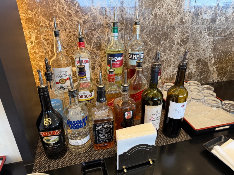 Turkish Airlines Lounge@成田国際空港T1-フード&ドリンク