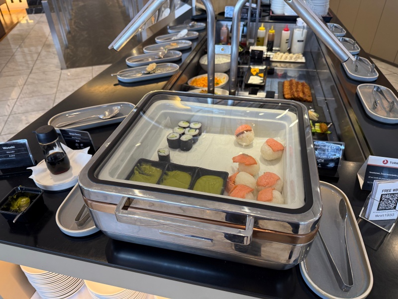 Turkish Airlines Lounge@成田国際空港T1-フード&ドリンク