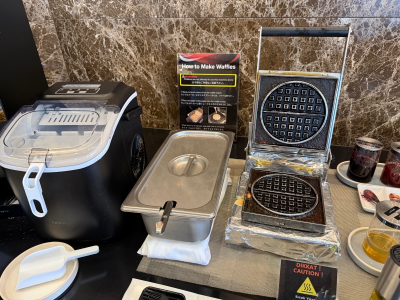 Turkish Airlines Lounge@成田国際空港T1-フード&ドリンク