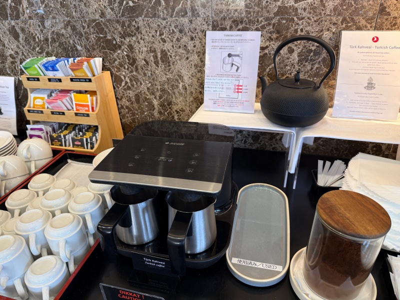 Turkish Airlines Lounge@成田国際空港T1-フード&ドリンク