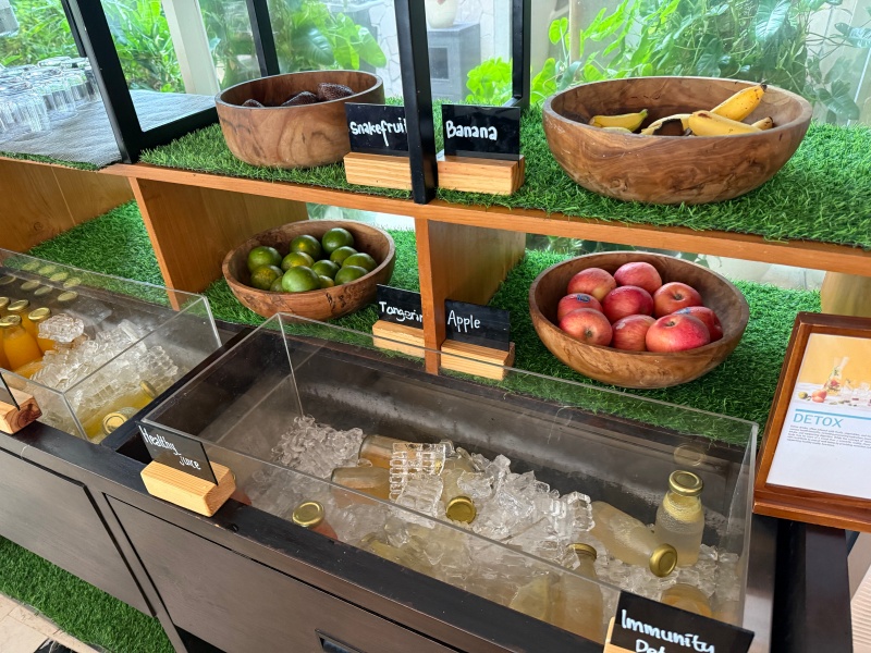 ル メリディアン バリ ジンバラン(Le Méridien Bali Jimbaran)ー朝食ビュッフェ