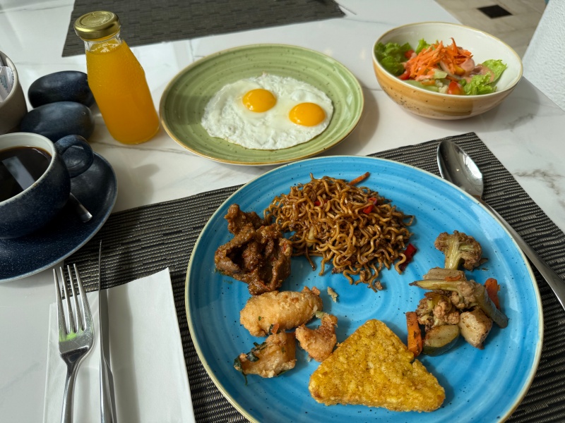 ル メリディアン バリ ジンバラン(Le Méridien Bali Jimbaran)ー朝食ビュッフェ