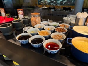 ル メリディアン バリ ジンバラン(Le Méridien Bali Jimbaran)ー朝食ビュッフェ