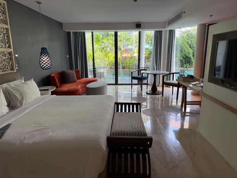 ル メリディアン バリ ジンバラン(Le Méridien Bali Jimbaran)ー客室内の雰囲気