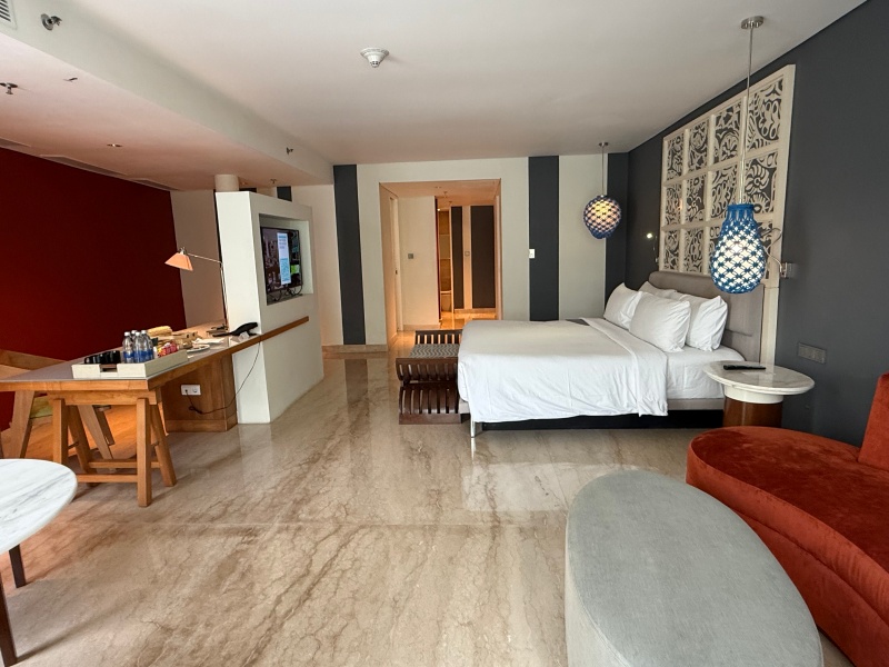 ル メリディアン バリ ジンバラン(Le Méridien Bali Jimbaran)ー客室内の雰囲気