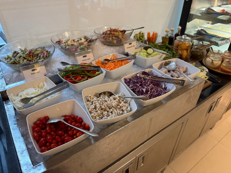 マリオットエグゼクティブアパートメントスクンビットパークバンコク(Marriott Executive Apartment Sukhumvit Park Bangkok)ー朝食ビュッフェ