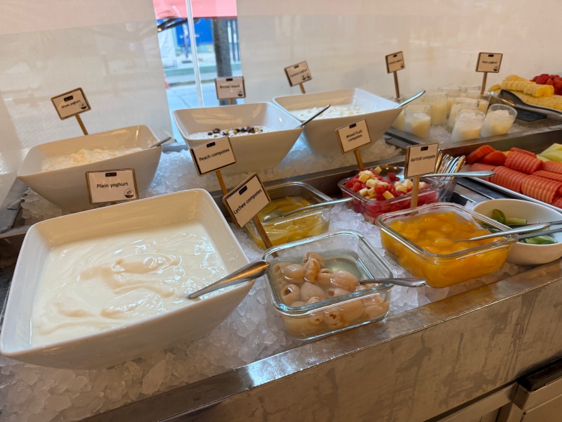 マリオットエグゼクティブアパートメントスクンビットパークバンコク(Marriott Executive Apartment Sukhumvit Park Bangkok)ー朝食ビュッフェ