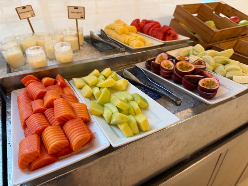 マリオットエグゼクティブアパートメントスクンビットパークバンコク(Marriott Executive Apartment Sukhumvit Park Bangkok)ー朝食ビュッフェ