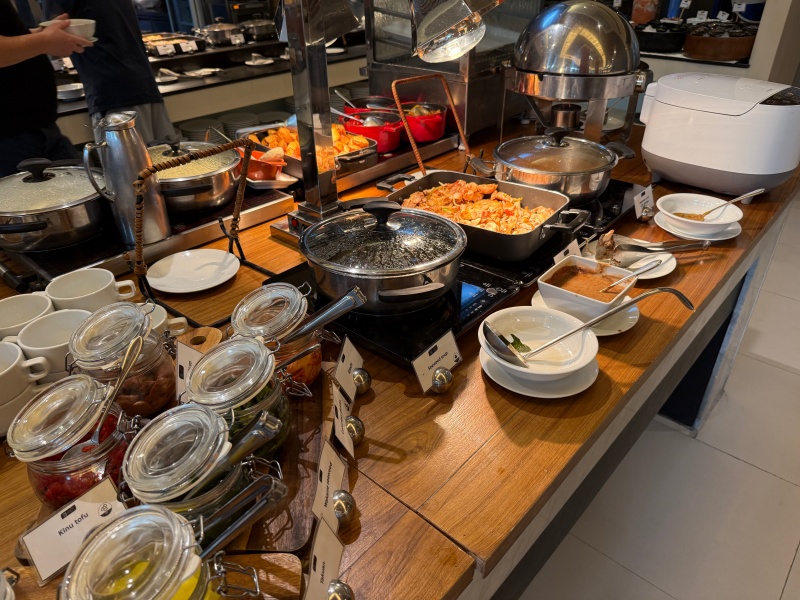 マリオットエグゼクティブアパートメントスクンビットパークバンコク(Marriott Executive Apartment Sukhumvit Park Bangkok)ー朝食ビュッフェ