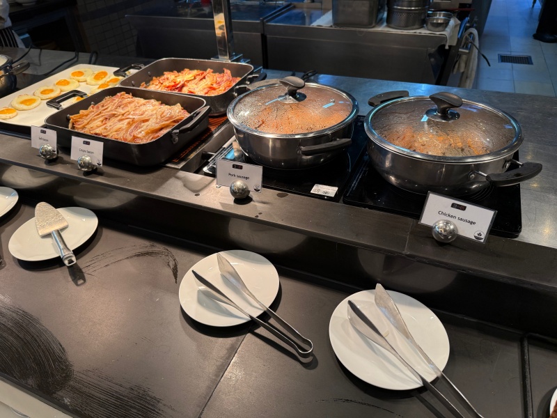 マリオットエグゼクティブアパートメントスクンビットパークバンコク(Marriott Executive Apartment Sukhumvit Park Bangkok)ー朝食ビュッフェ