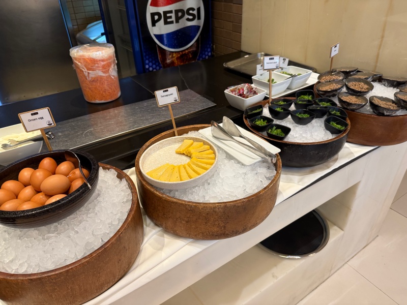 マリオットエグゼクティブアパートメントスクンビットパークバンコク(Marriott Executive Apartment Sukhumvit Park Bangkok)ー朝食ビュッフェ