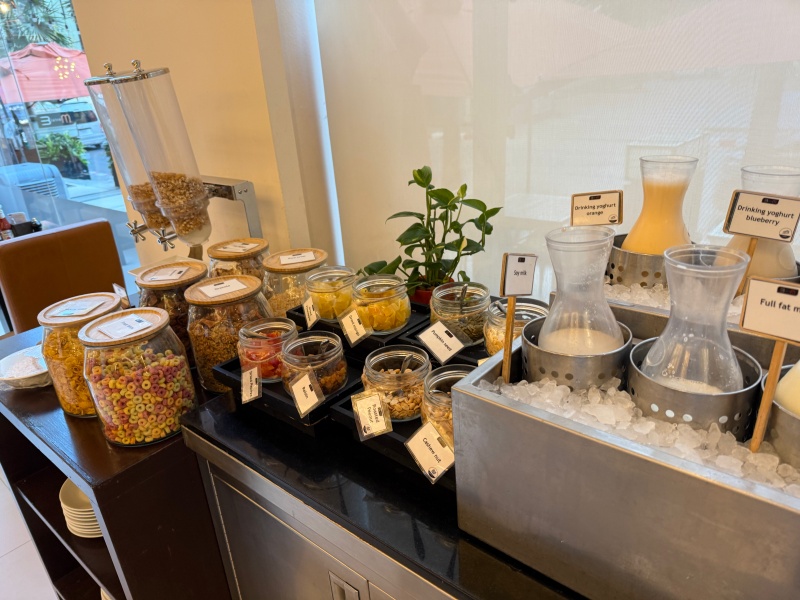 マリオットエグゼクティブアパートメントスクンビットパークバンコク(Marriott Executive Apartment Sukhumvit Park Bangkok)ー朝食ビュッフェ