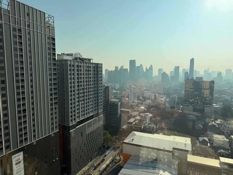マリオットエグゼクティブアパートメントスクンビットパークバンコク(Marriott Executive Apartment Sukhumvit Park Bangkok)ー客室内からの眺め