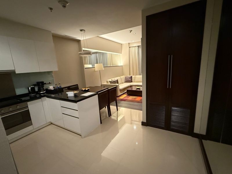 マリオットエグゼクティブアパートメントスクンビットパークバンコク(Marriott Executive Apartment Sukhumvit Park Bangkok)ー客室内の雰囲気