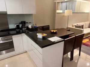 マリオットエグゼクティブアパートメントスクンビットパークバンコク(Marriott Executive Apartment Sukhumvit Park Bangkok)ー客室内の雰囲気