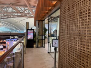 TUJUWAN Lounge@バリ島・デンパサール(ングラ・ライ)国際空港-エントランス