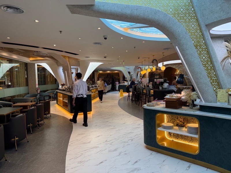 TUJUWAN Lounge@バリ島・デンパサール(ングラ・ライ)国際空港-室内の雰囲気