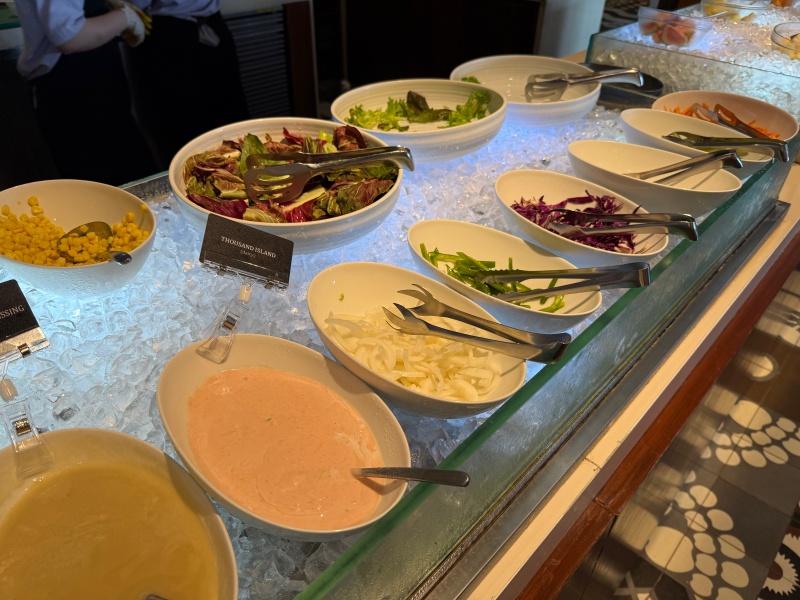 ルネッサンス・バリ・ウルワツ・リゾート&スパ(Renaissance Bali Uluwatu Resort & Spa)ー朝食ビュッフェ