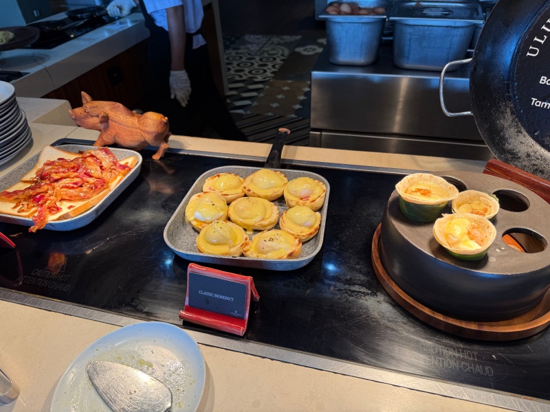 ルネッサンス・バリ・ウルワツ・リゾート&スパ(Renaissance Bali Uluwatu Resort & Spa)ー朝食ビュッフェ