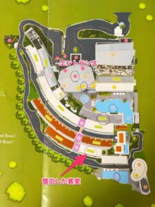 ルネッサンス・バリ・ウルワツ・リゾート&スパ(Renaissance Bali Uluwatu Resort & Spa)ーホテル内マップ