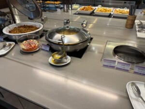 Royal Orchid Lounge - Concourse D@バンコク・スワンナプーム国際空港-食事