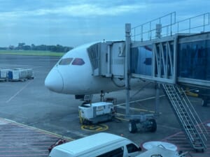 シンガポール航空(デンパサール(バリ)=シンガポール便:SQ935 B787-10)-搭乗