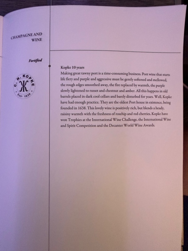 シンガポール航空(デンパサール(バリ)=シンガポール便:SQ935 B787-10)-ビジネスクラスメニュー