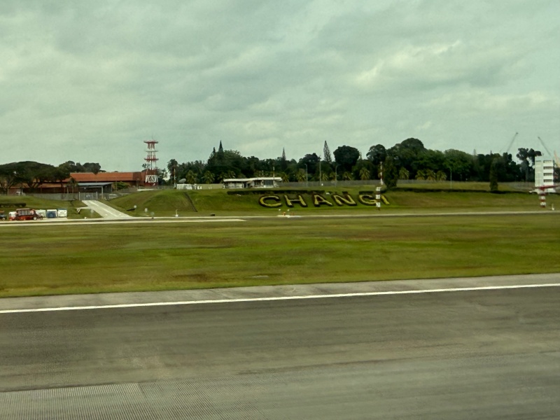 シンガポール航空(デンパサール(バリ)=シンガポール便:SQ935 B787-10)-着陸