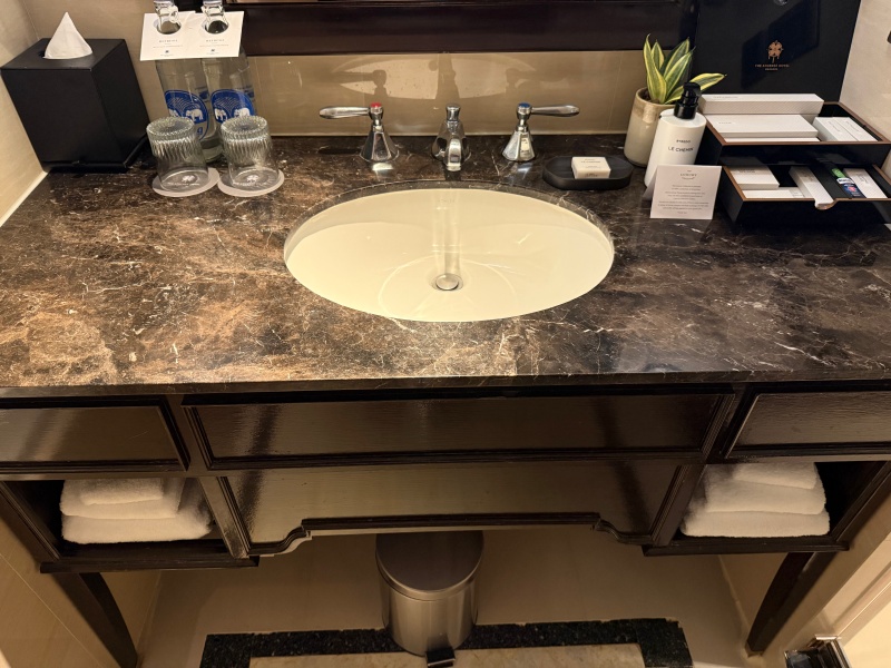 アテネホテル ラグジュアリーコレクションホテル バンコク(The Athenee Hotel, a Luxury Collection Hotel, Bangkok)ー客室内バスルーム