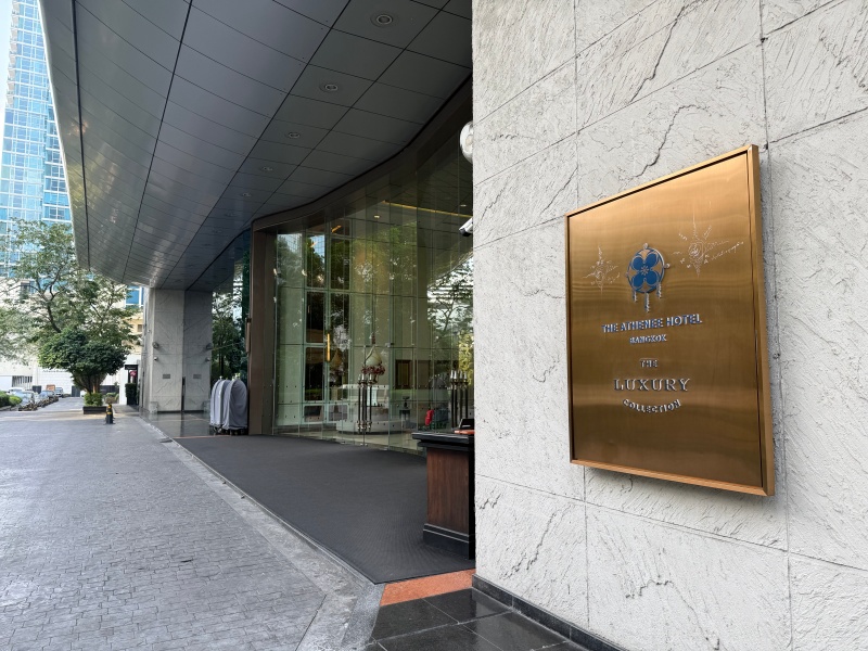 アテネホテル ラグジュアリーコレクションホテル バンコク(The Athenee Hotel, a Luxury Collection Hotel, Bangkok)ーエントランス